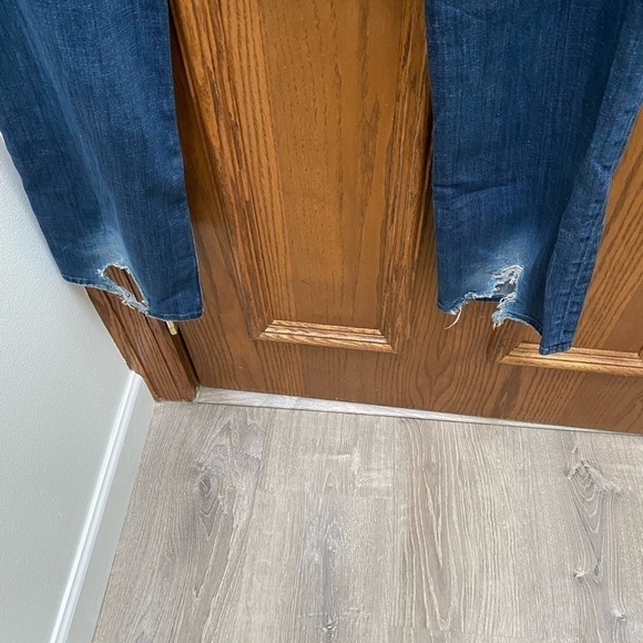 7 For All Mankind Standard Button Fly Jeans Size 34 - Picture 8 of 11